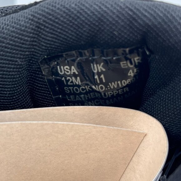 Wolverine Floorhand Work Boot Size 12M Black Leather Waterproof New In Box - Picture 15 of 16